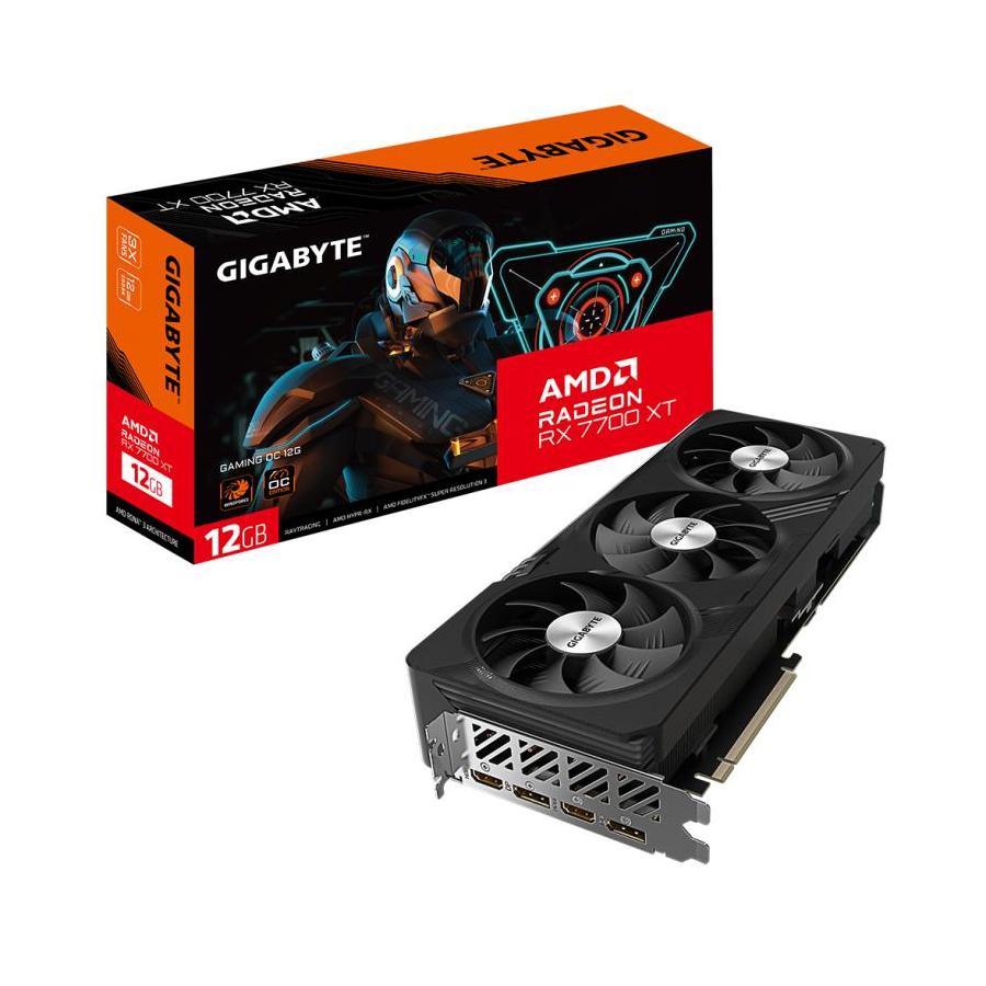 TARJETA GRAFICA GIGABYTE RX 7700XT GAMING OC 12G AMD