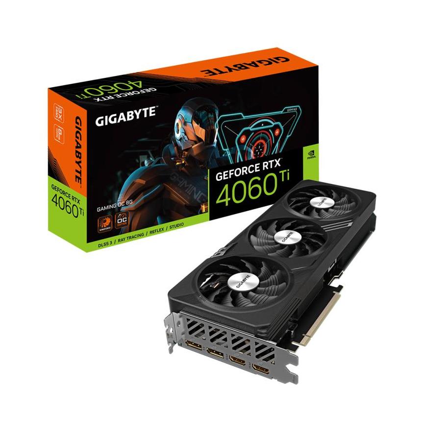 TARJETA GRAFICA GIGABYTE RTX 4060 TI GAMING OC 8GB