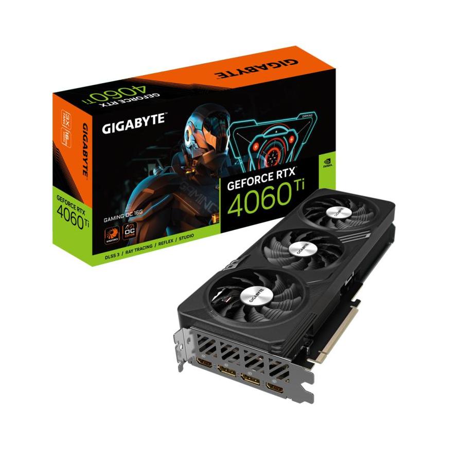 TARJETA GRAFICA GIGABYTE RTX 4060 16GB GAMING OC