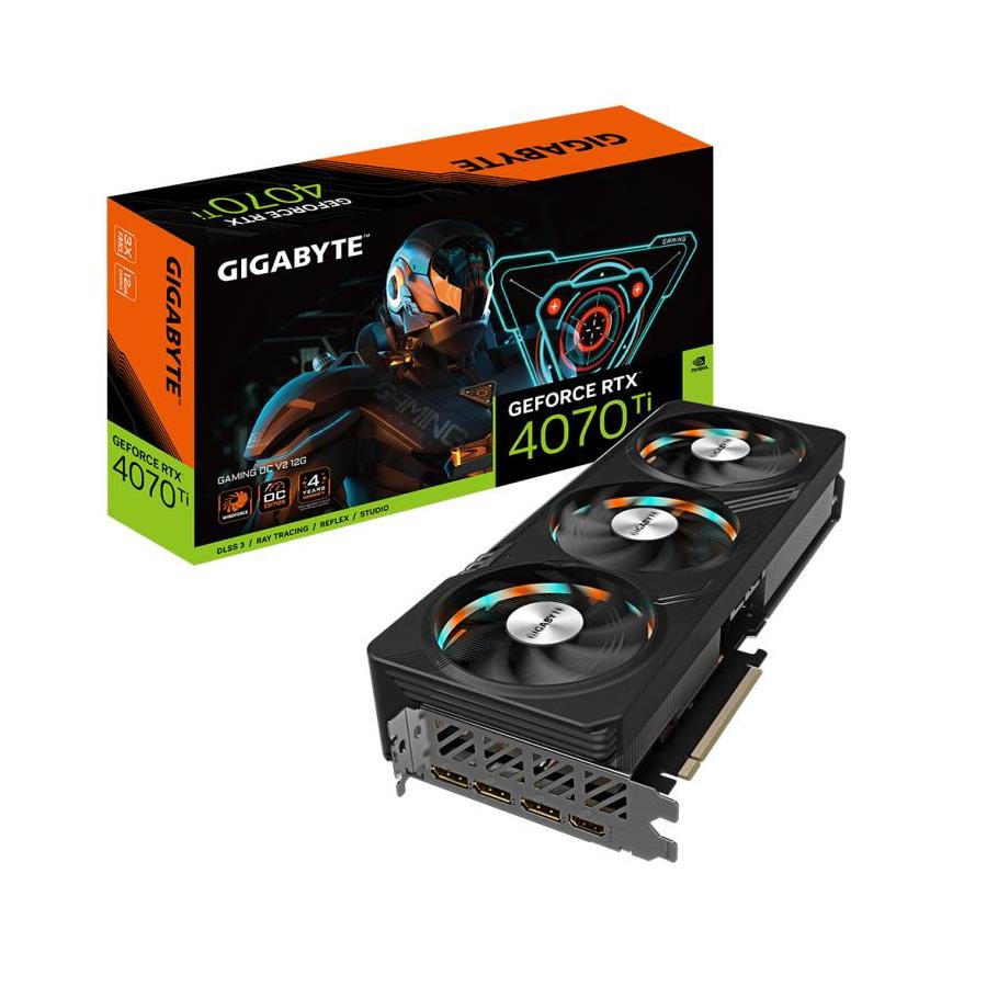 TARJETA GRAFICA GIGABYTE RTX 4070 TI GAMING OC V2 12GB