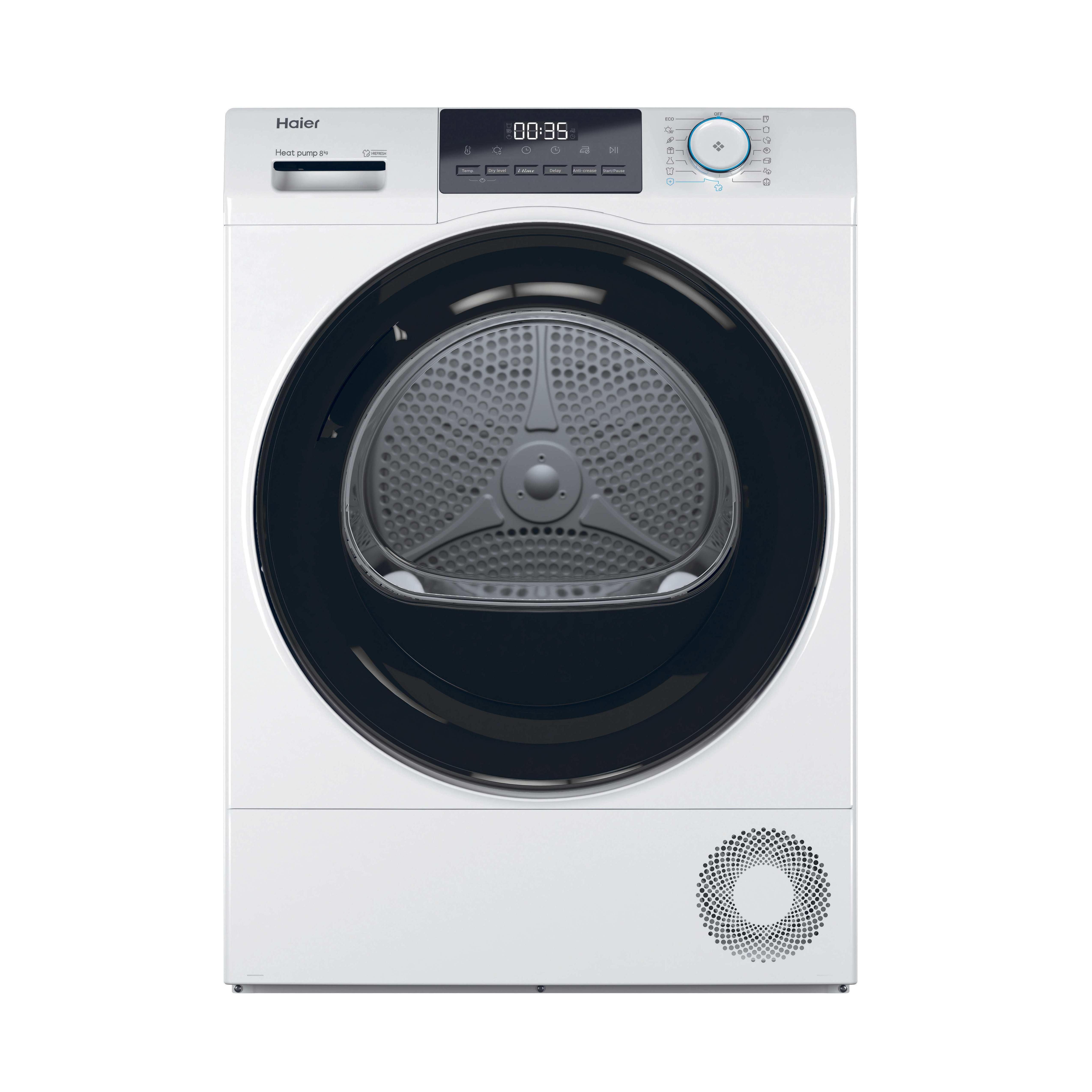 SECADORA HAIER HD80E929ES 8K BC BCO 3110