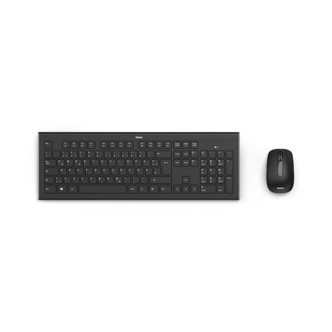 TECLADO+RATON HAMA 69182664 WIRELES "COR