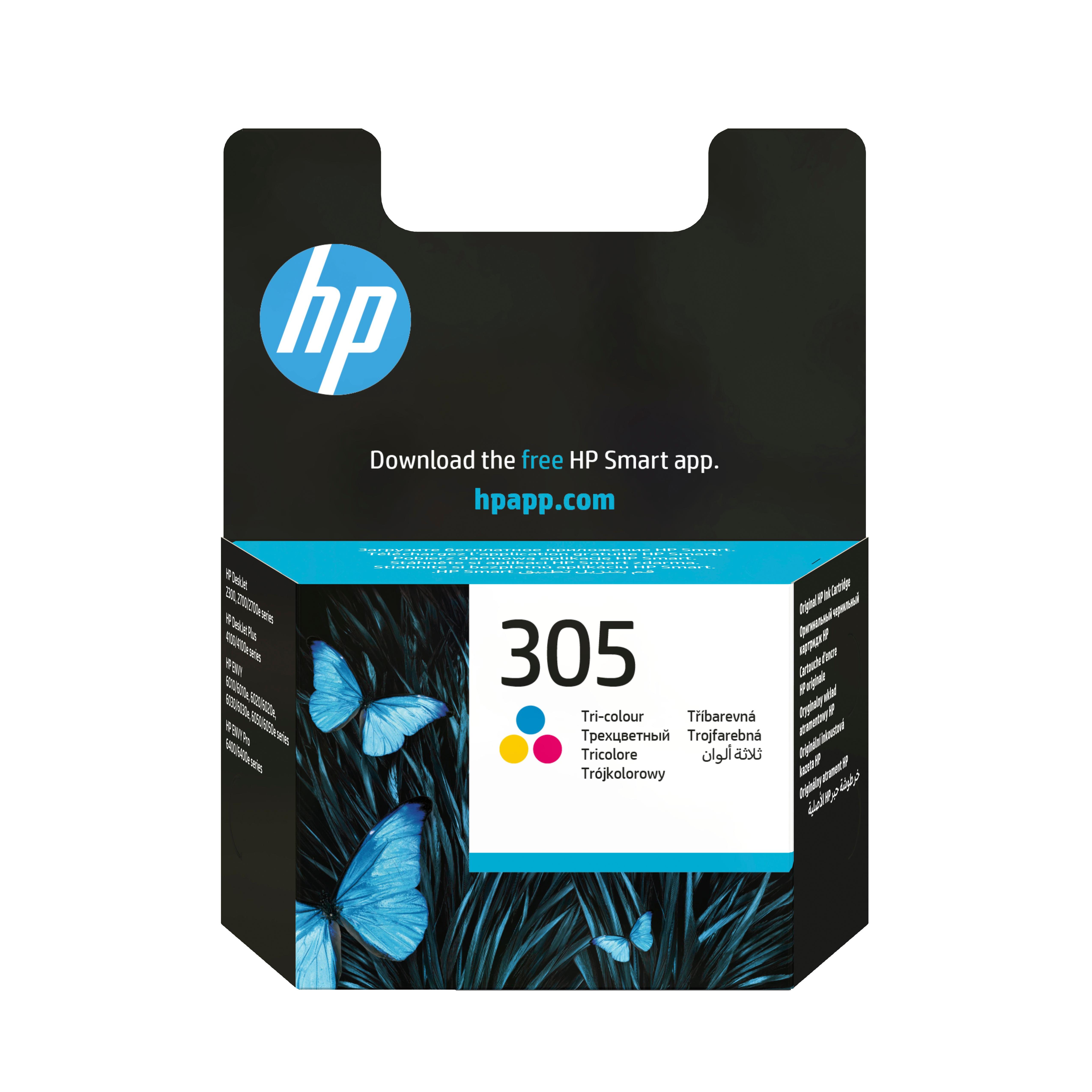 TINTA HP 305 TRICOLOR 3YM60AE