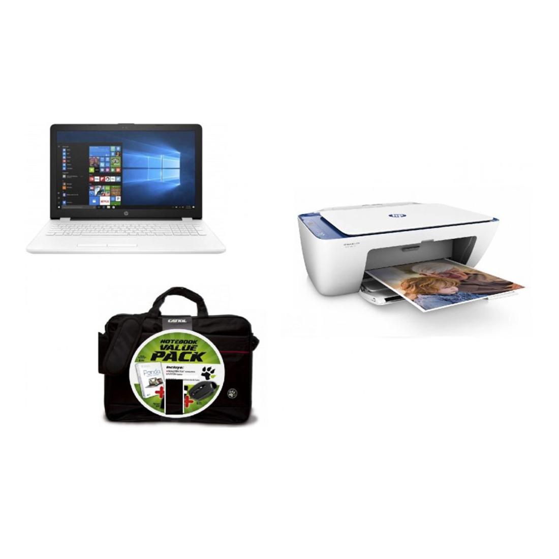 PC PORT HP A6 4/1TB+IMPRESORA 2630+MALET