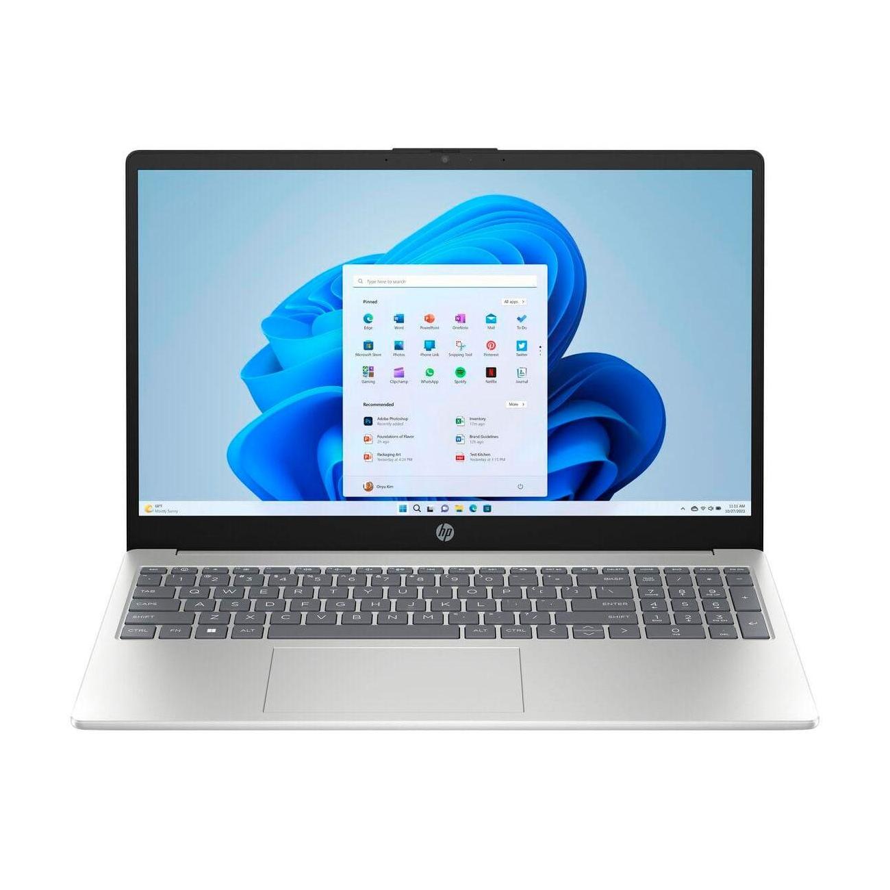 HP LAPTOP 15-FC0222NS PLATEADO / 15.6" FULL HD / AMD RYZEN 7000 SERIES / 16 GB LPDDR5 / 512 GB SSD /