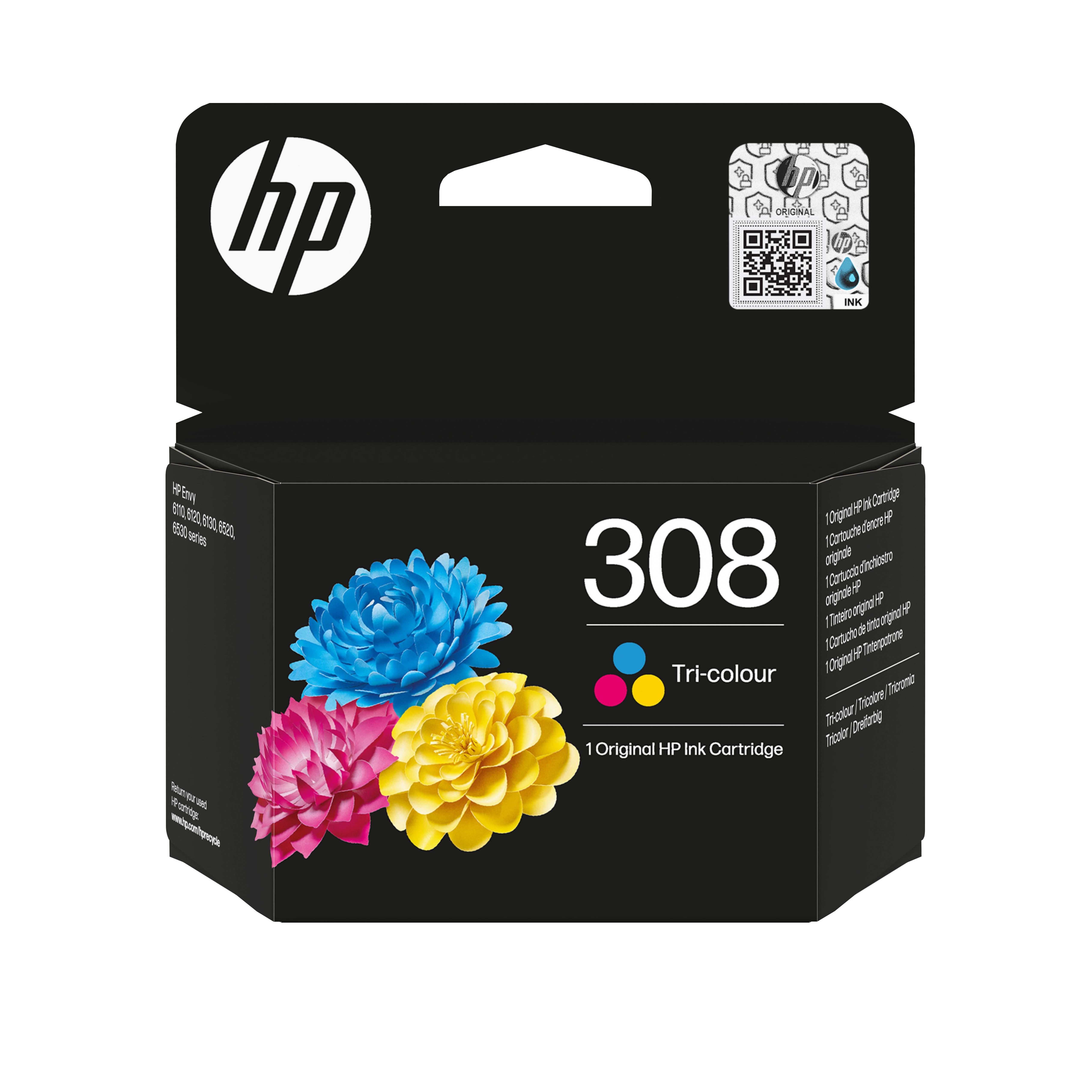 U-TINTA TRICOLOR HP 308