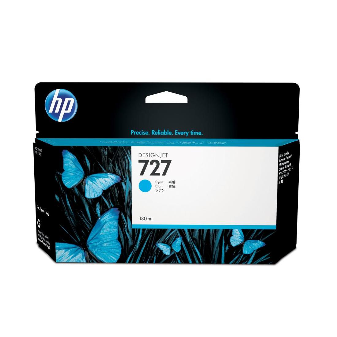 TINTA HP 727 CIAN