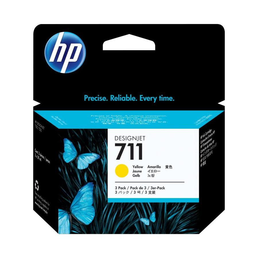 TINTA HP 711 AMARILLO