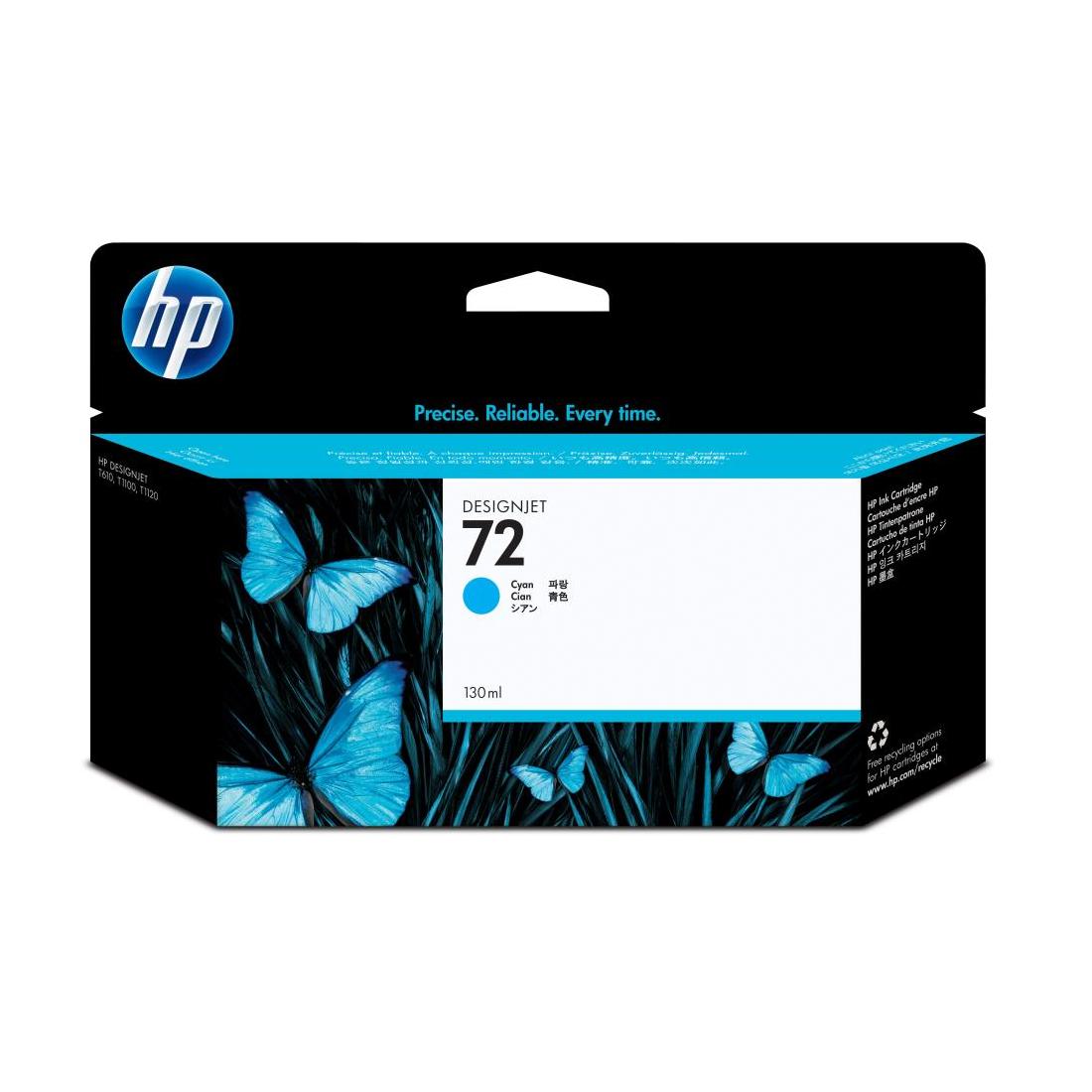 TINTA HP 72 CIAN
