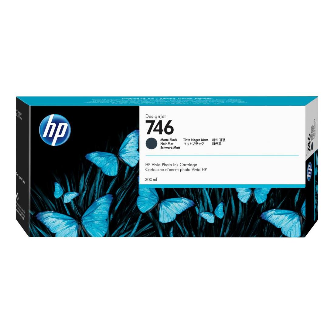 TINTA HP 746 NEGRO MATE