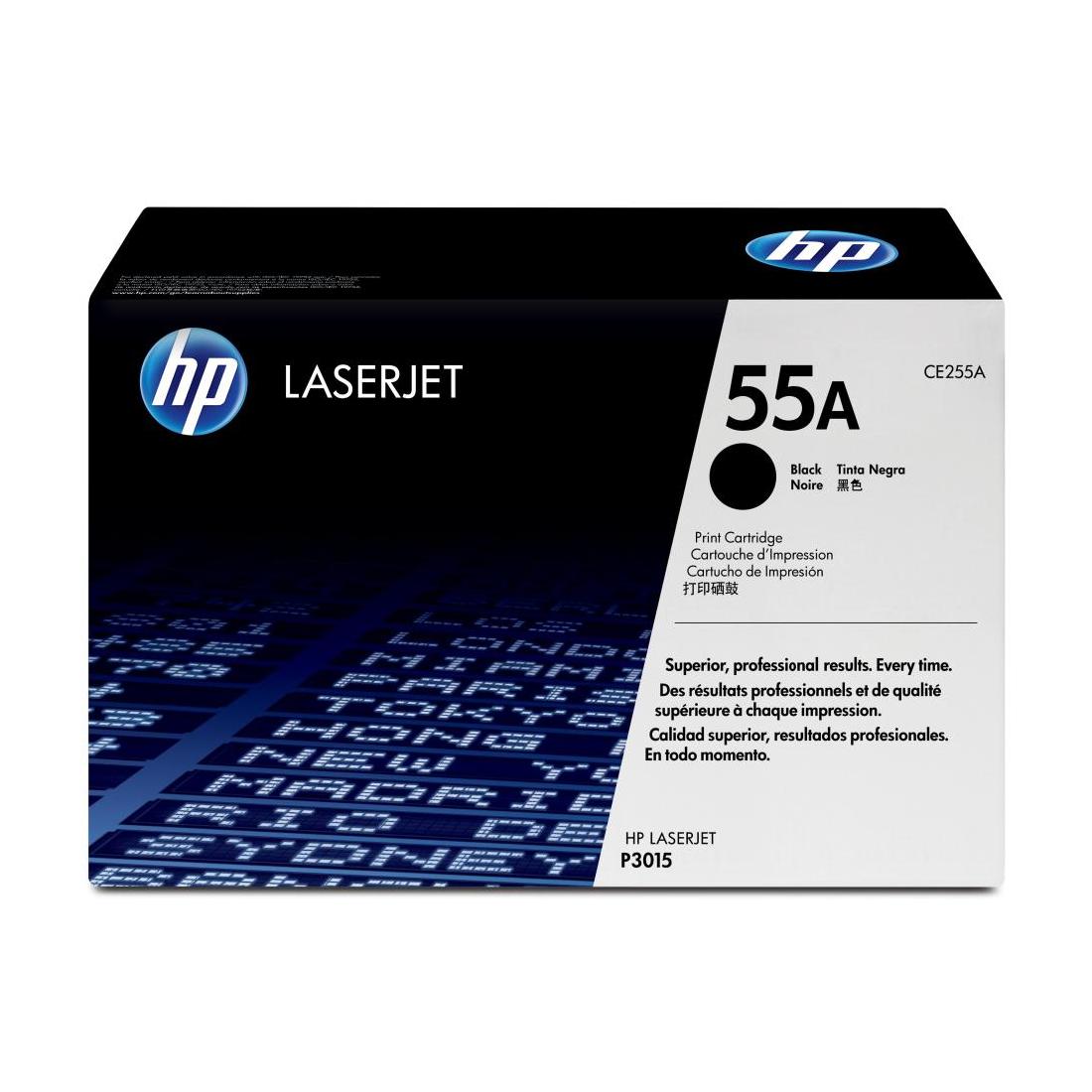 TÓNER ORIG HP LASERJET 55A CE255A NEGRO