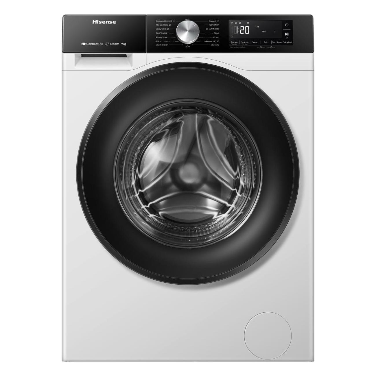 Hisense WF3S9 043BW3 lavadra de carga frontal 9kg 1400rpm clase a libre instalacion wf3s9043bw3