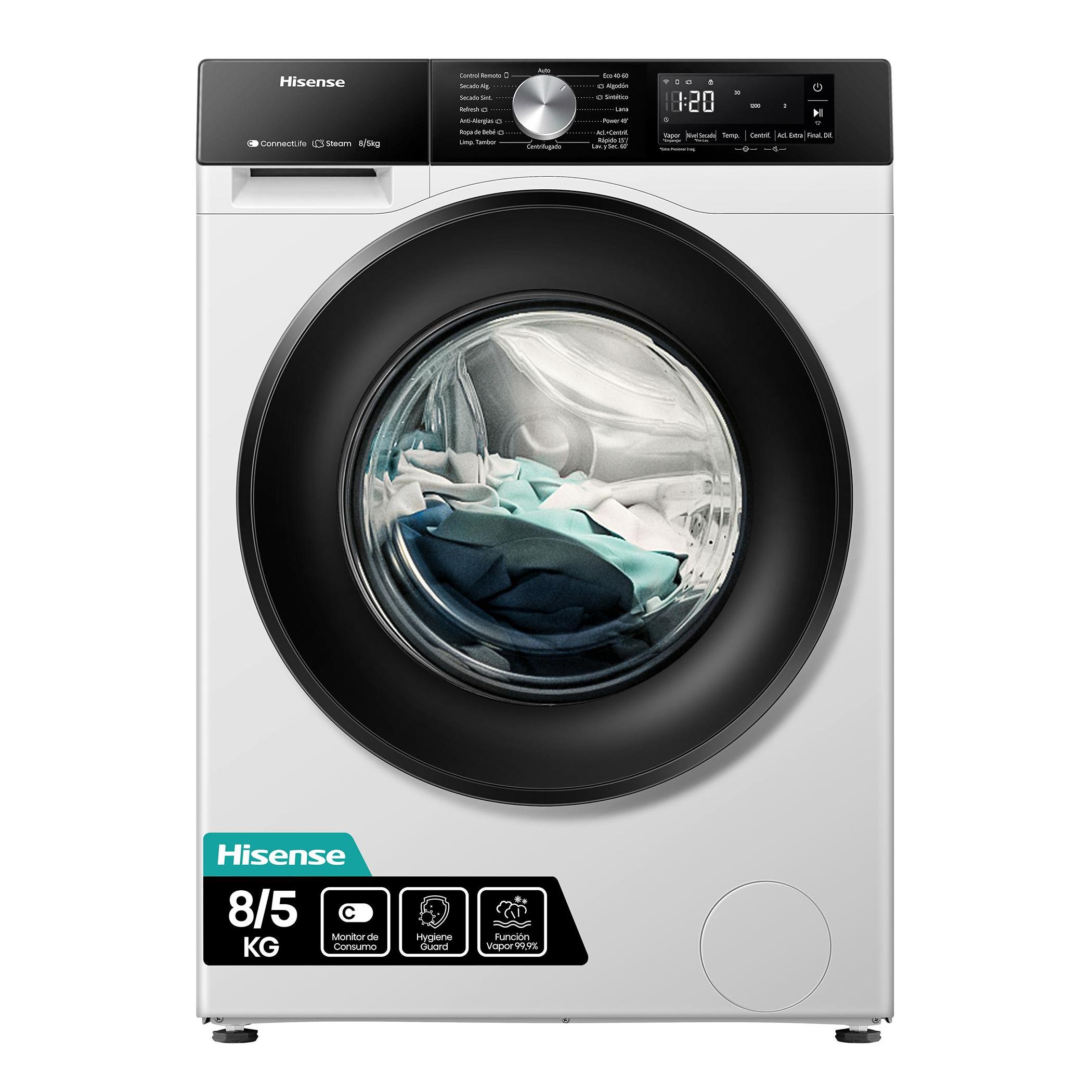 Hisense WD3S8403BW3 lava-seca wd3s8043bw