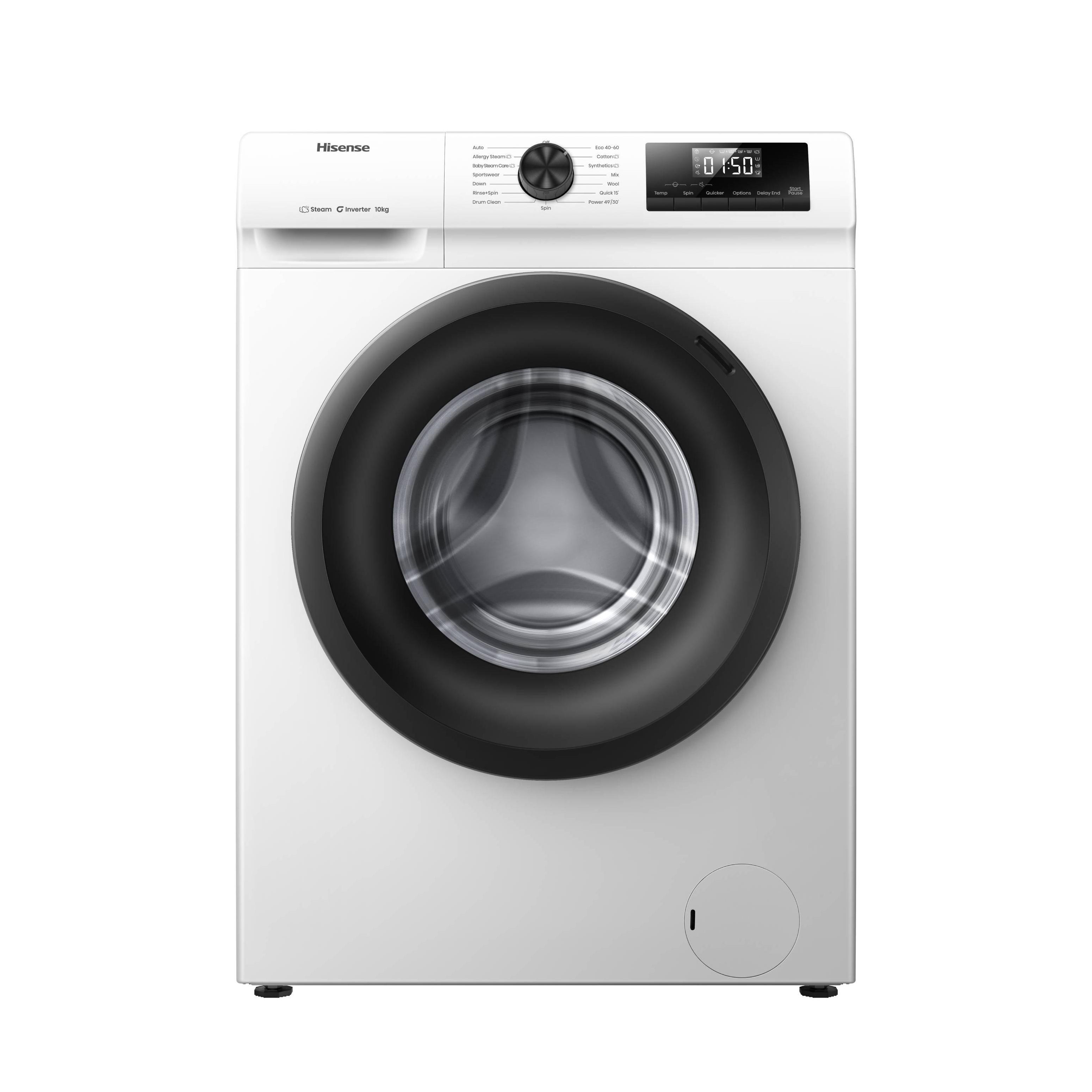 Hisense WF1Q1041BW lavadora de carga frontal de 10kg 1400rpm clase a libre instalacion