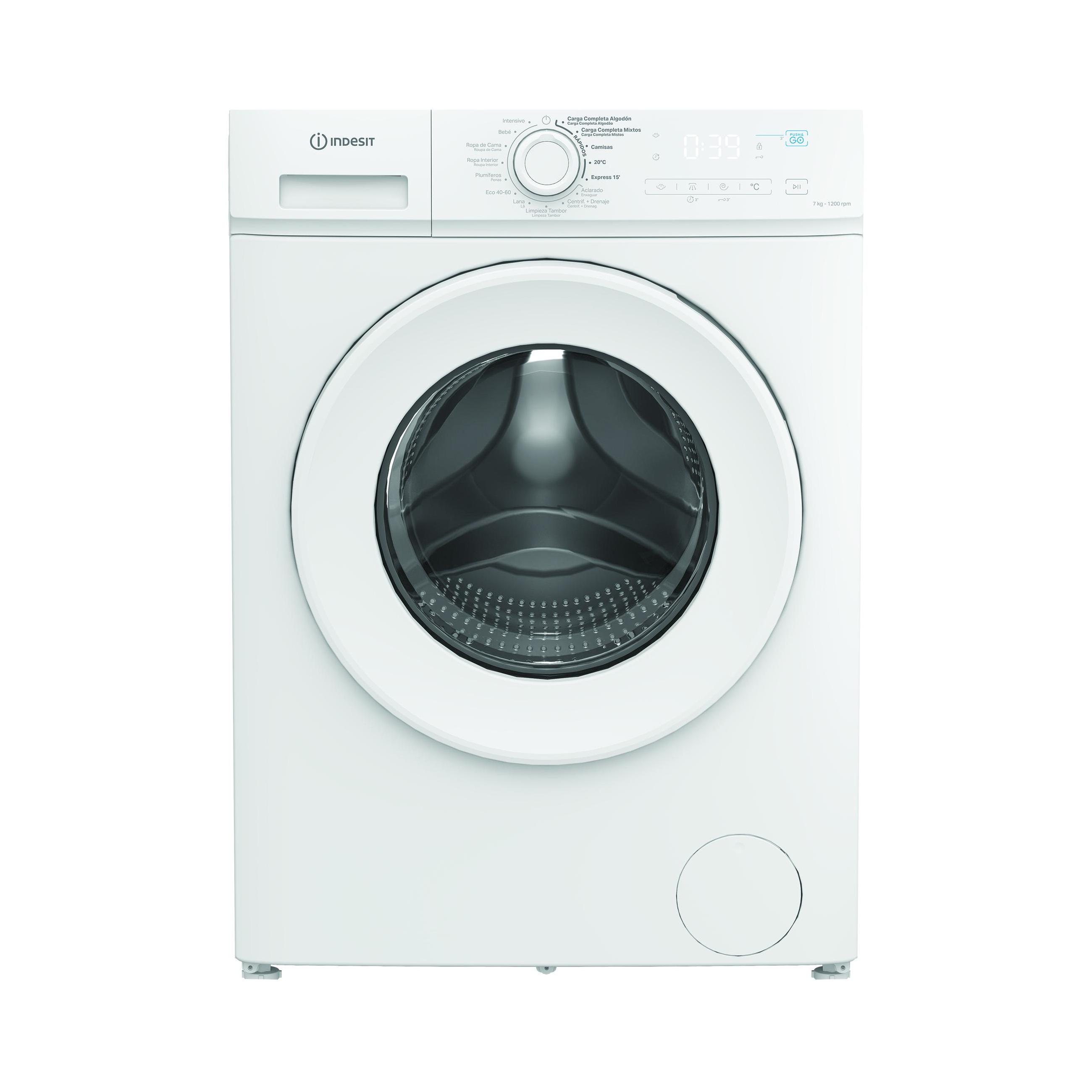 Indesit lavadora de carga frontal 7 kg 1200 rpm ima 752 my time spt 8050147722992