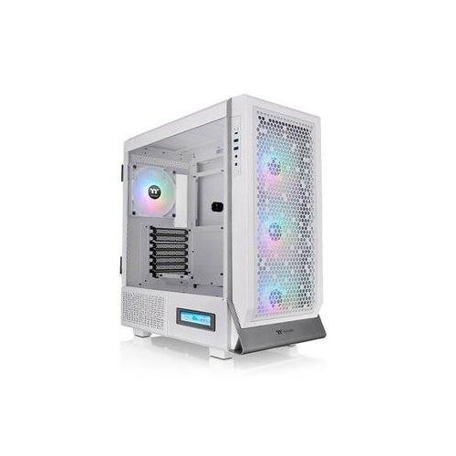 CAJA THERMALTAKE CERES 500 TG ARGB SNOW ATX 2XUSB 3.0 SIN FUENTE BLANCO