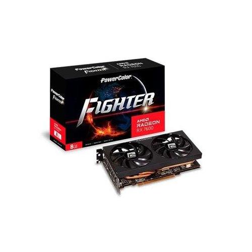 TARJETA GRÁFICA POWERCOLOR RX 7600 FIGHTER 8GB GDDR6