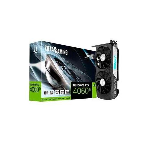 TARJETA GRÁFICA ZOTAC RTX 4060TI 16GB TWIN EDGE GDDR6