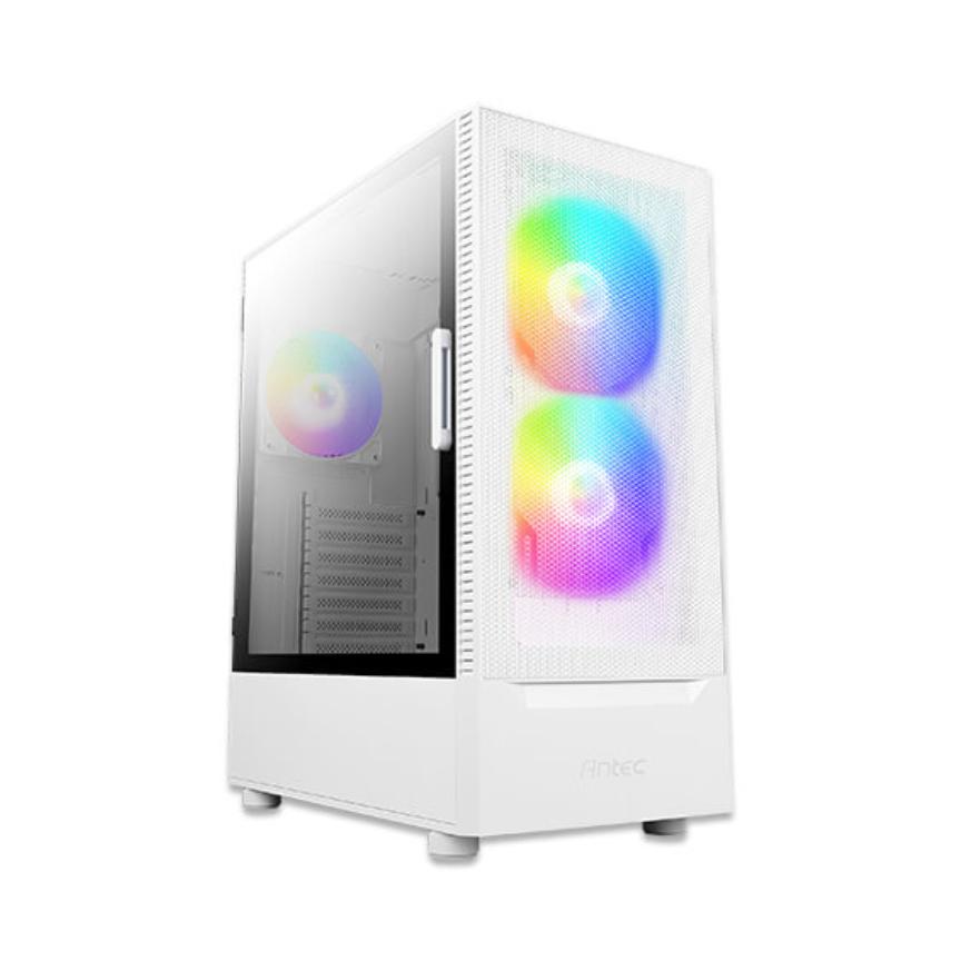 CAJA GAMING ANTEC NX410 ATX 2XUSB2.0 1XUSB3.0 SIN FUENTE BLANCO RGB