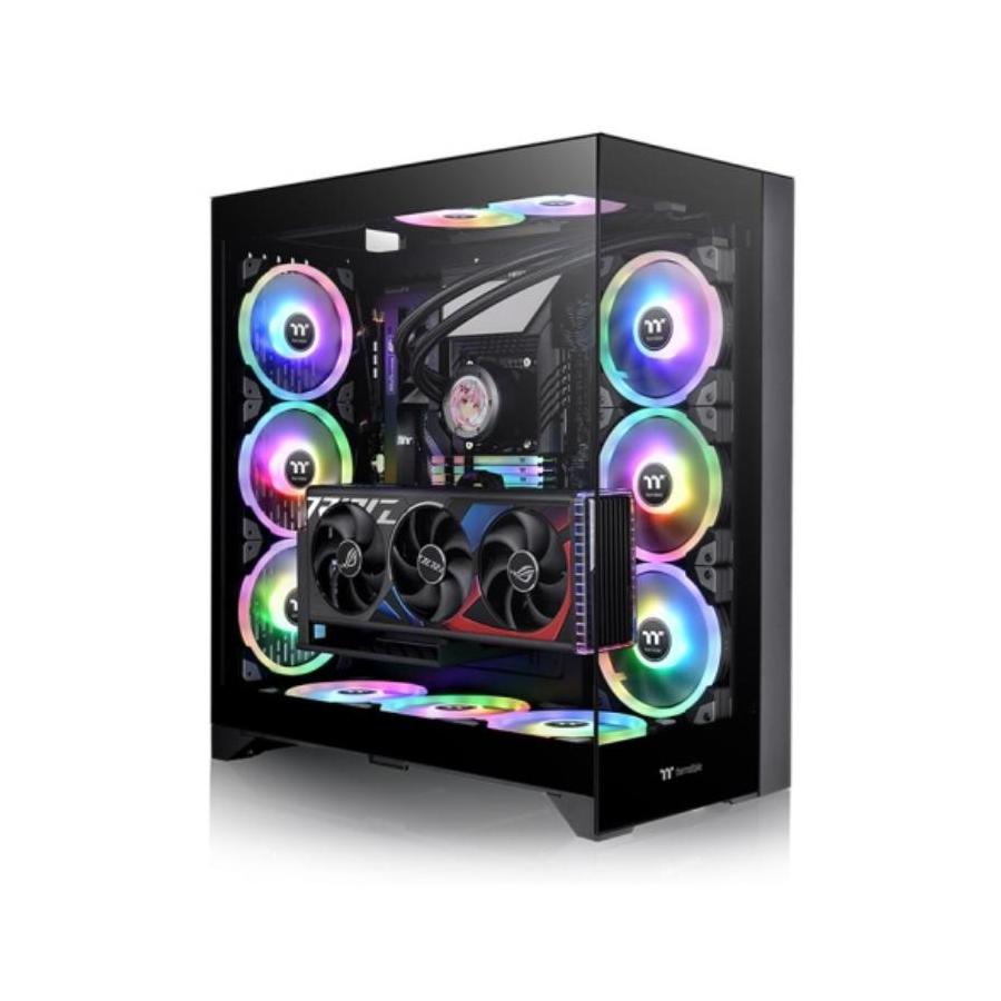 CAJA THERMALTAKE CTE E600 MX BLACK ATX 2XUSB 3.0 SIN FUENTE BLANCO