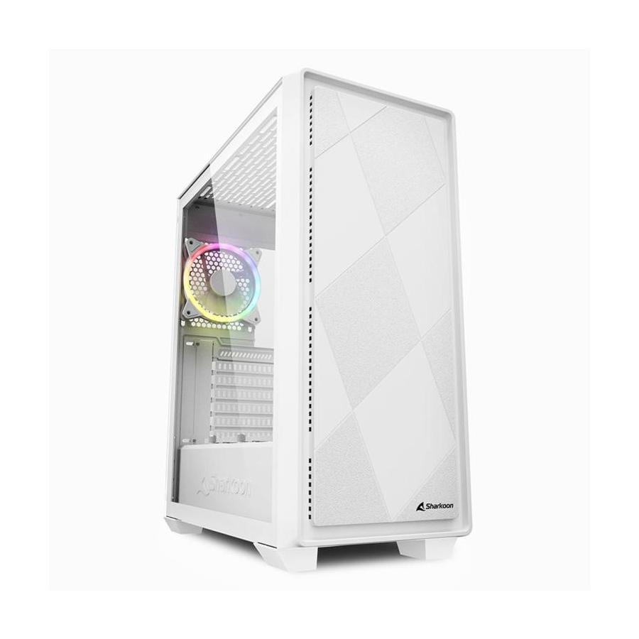 CAJA SHARKOON ATX MIDI VS8 RGB BLANCA
