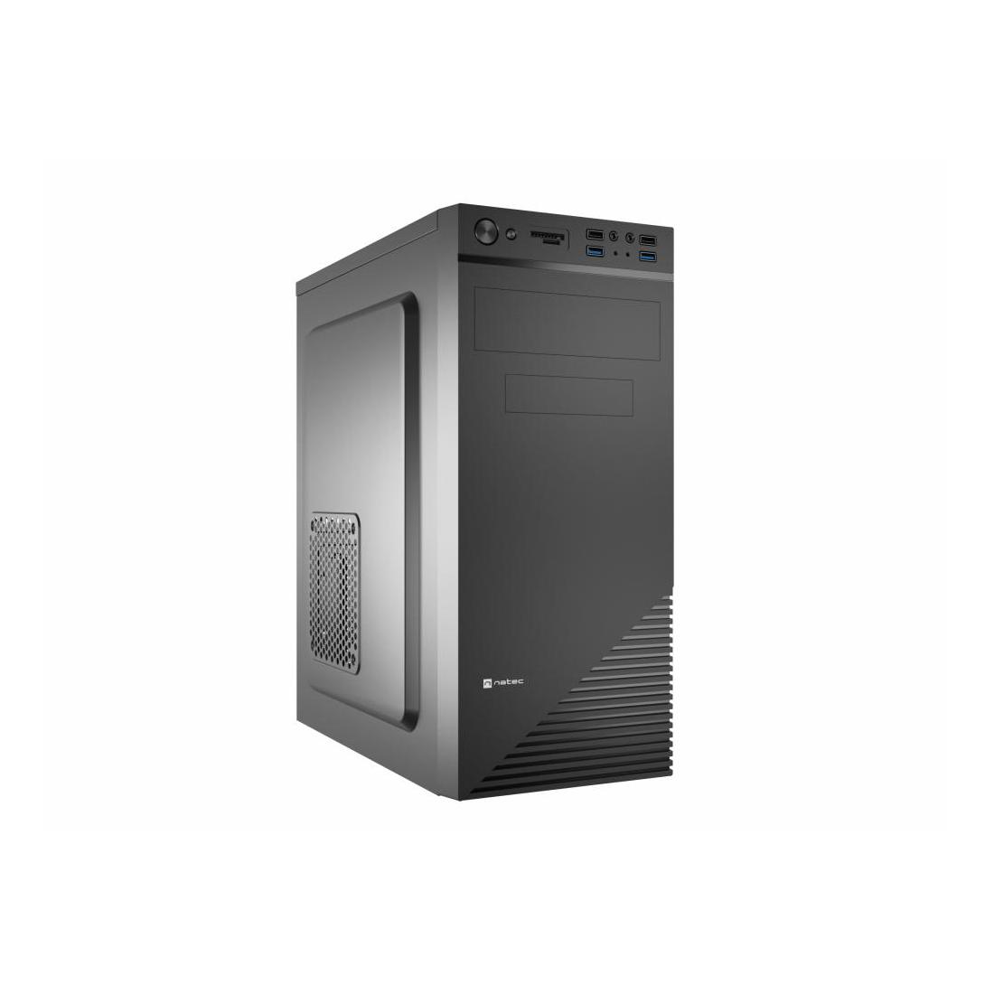 CAJA NATEC CABASSU G2 MIDI TORRE ATX LECTOR TARJETAS 2USB3.0 2USB2.0 SIN FUENTE