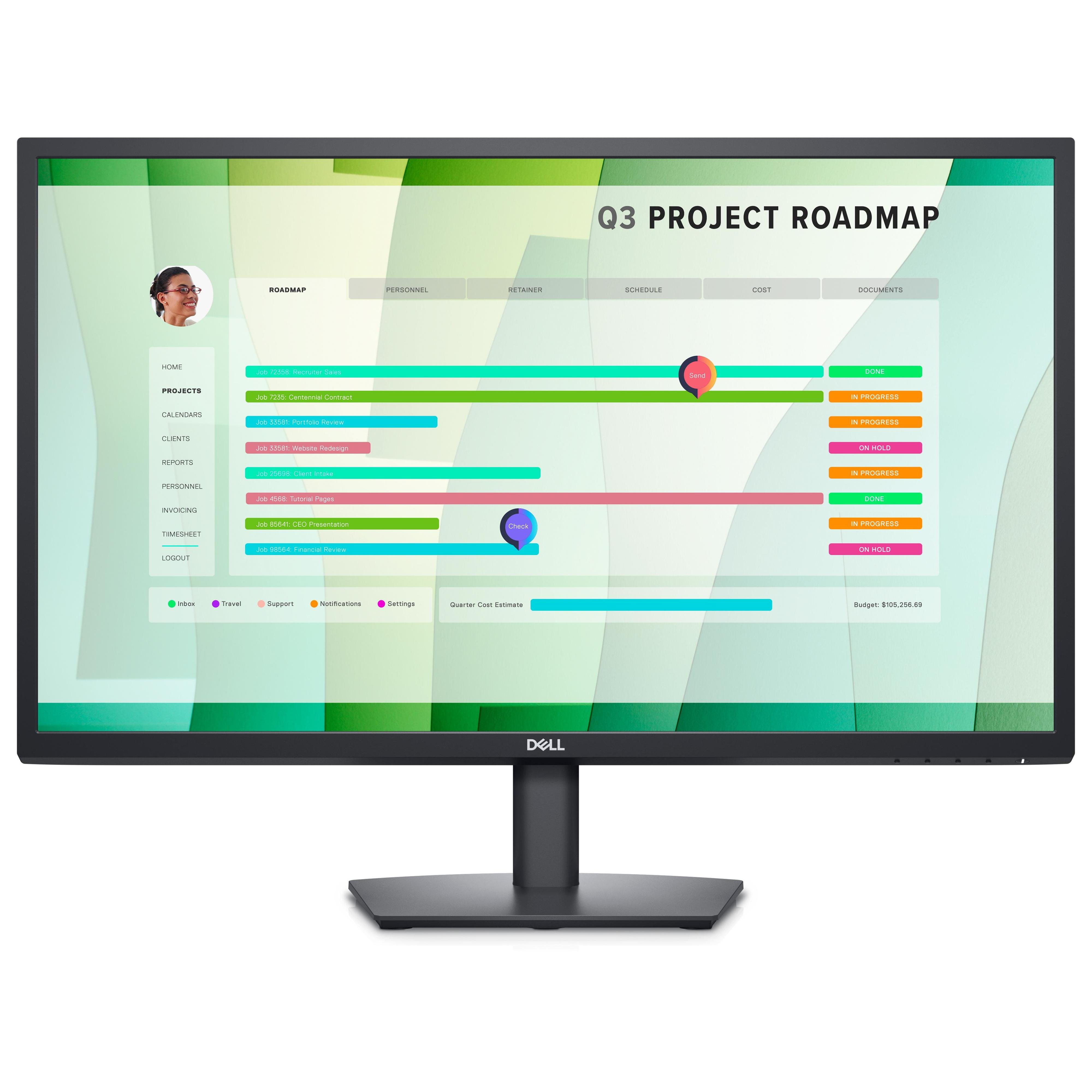 MONITOR DELL E2723HN 27" HDMI VGA IPS