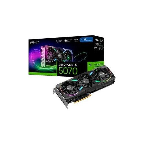 TARJETA GRÁFICA PNY RTX 5070 12GB ARGB OVERCLOCKED