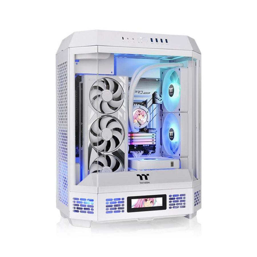 CAJA THERMALTAKE THE TOWER T600 ATX 2XUSB 3.0 SIN FUENTE BLANCO