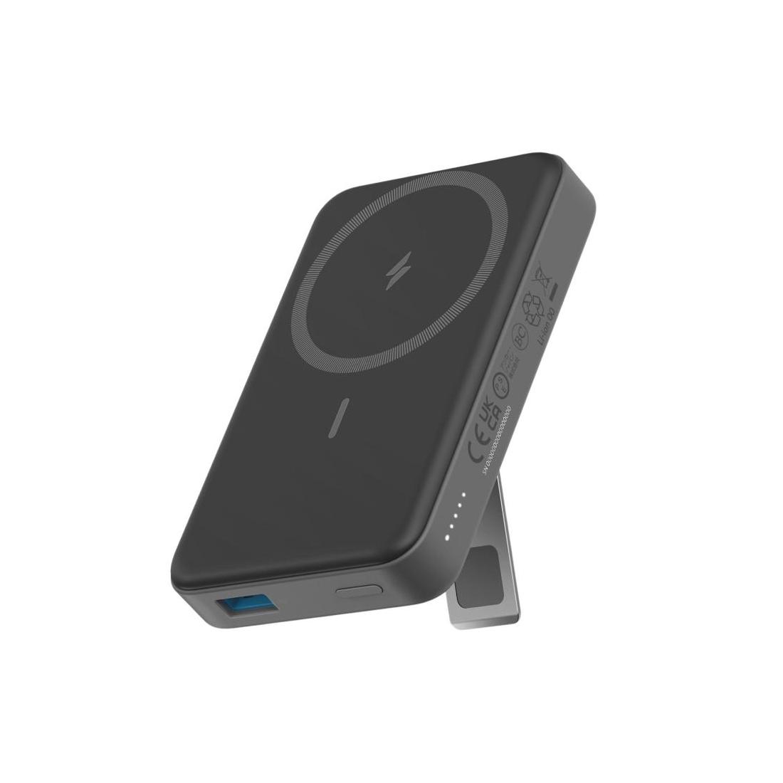 POWERBANK ANKER 633 MAGNETIC WIRELESS POWER BANK 10000MAH 15W WITH 27W USB BLACK