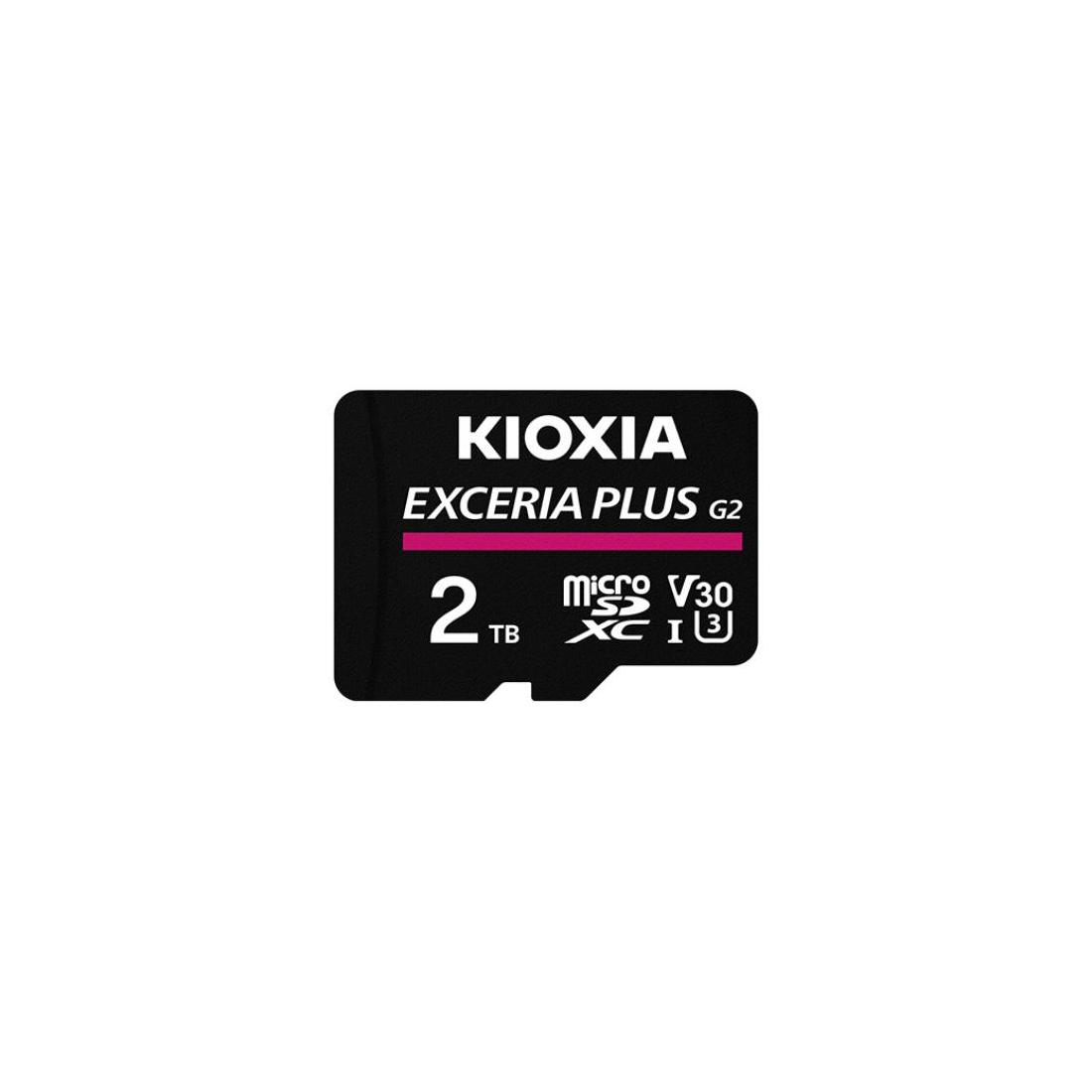 MICRO SD KIOXIA 2TB EXCERIA PLUS G2 UHS-I C10 CON ADAPTADOR