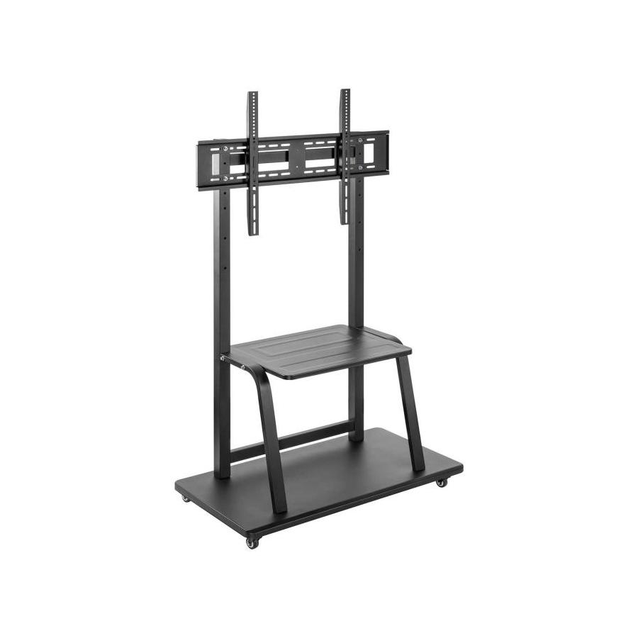 SOPORTE SUELO AISENS ECO RUEDAS BANDEJA DVD MONITOR/TV 150KG 37-100
