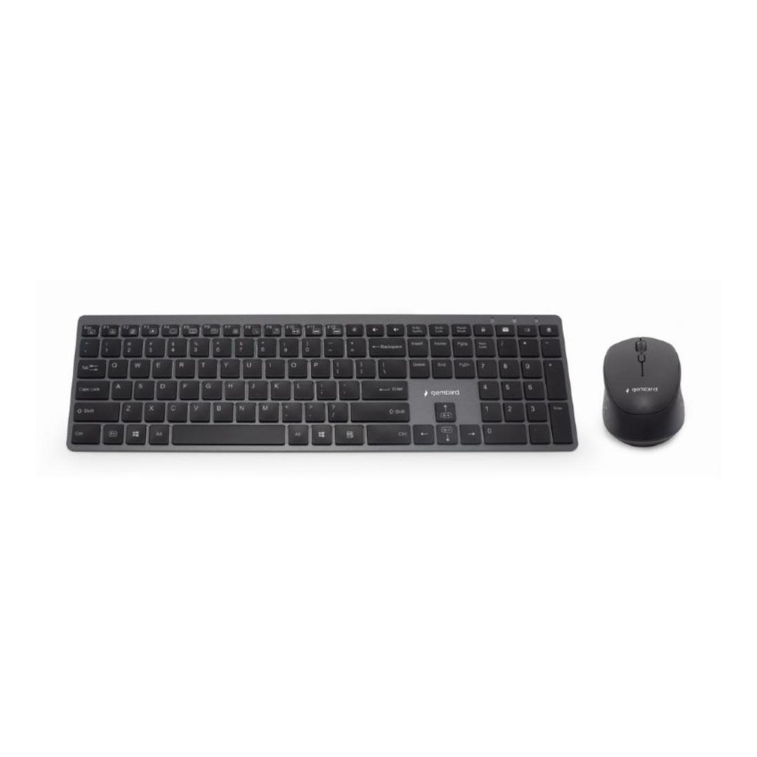 KIT INALAMBRICO TECLADO RATON RETROILUMINADO PRO BUSINESS SLIM DISEÑP ES NEGRO