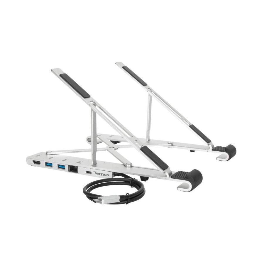 SOPORTE PARA PORTATIL TARGUS PORTABLE STAND AND DOCK 15,6" PLATA