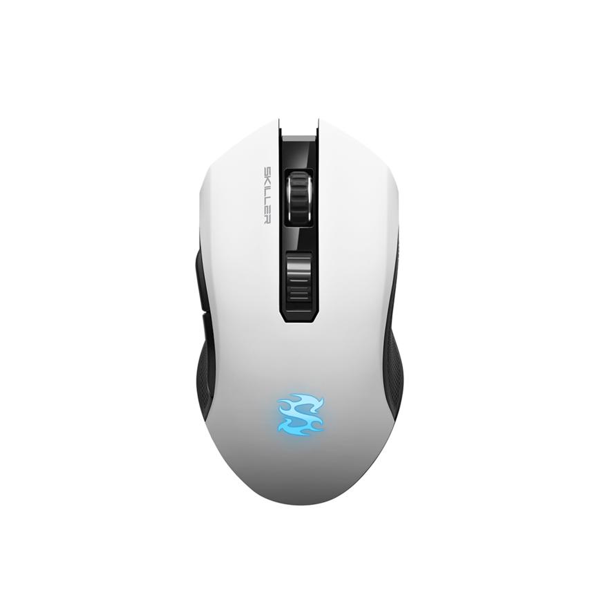 RATON GAMING SHARKOON SGM3 BLANCO RGB