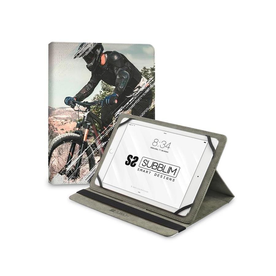 FUNDA TABLET SUBBLIM TRENDY CASE BIKER 11"