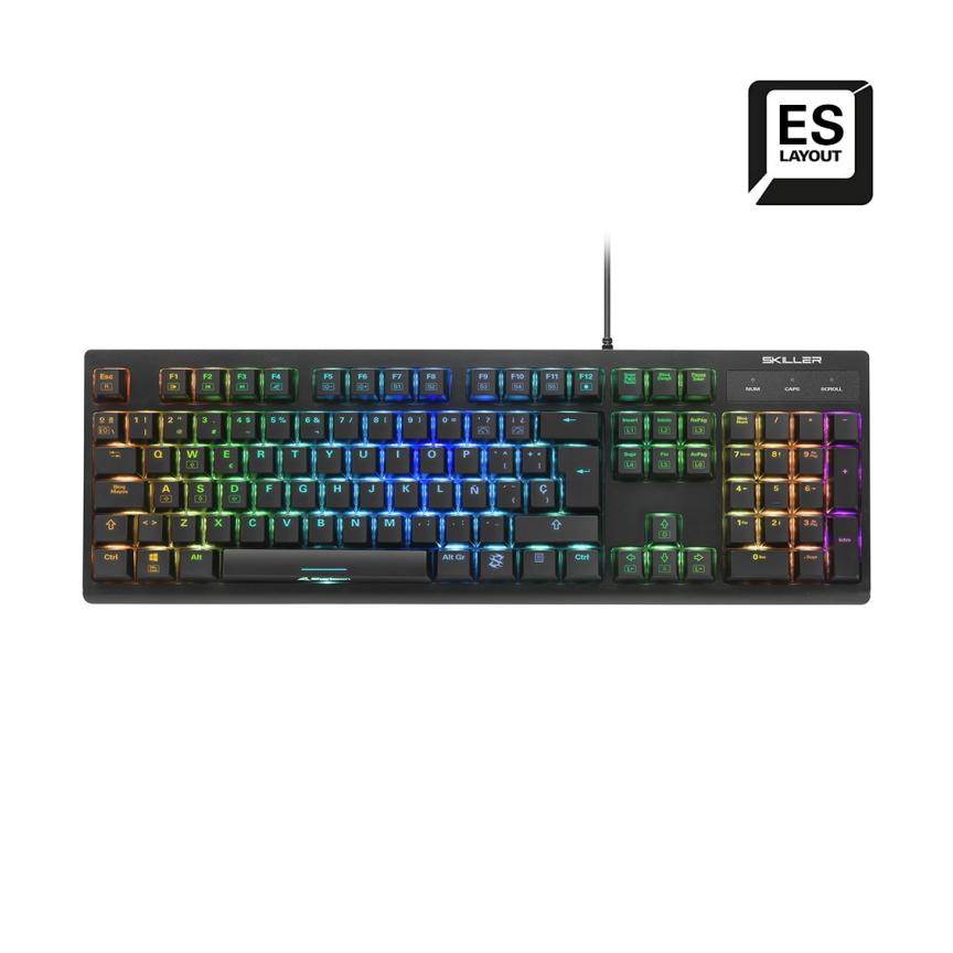 TECLADO GAMING SHARKOON SHARK SKILLER SGK30 BLUE
