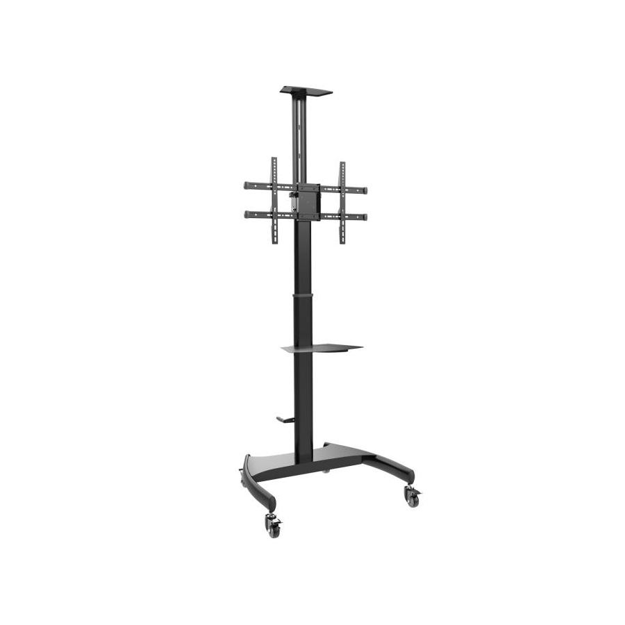 SOPORTE SUELO AISENS RUEDAS Y MANIVELA DVD CAMARA MONITOR TV 50KG 37-70