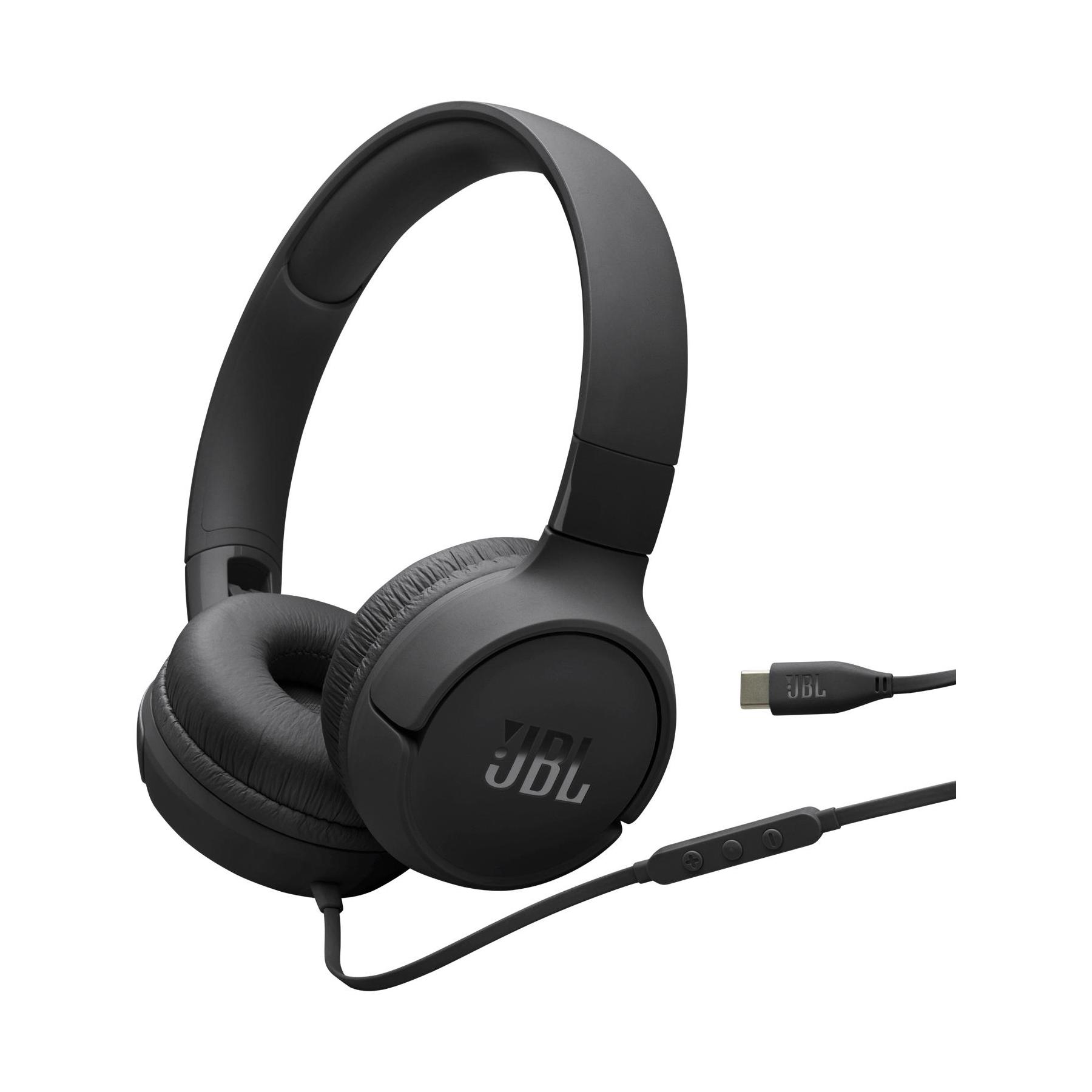 AURICULAR JBL TUNE 520 C CABLE BLACK