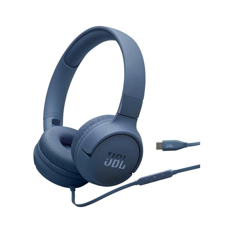 AURICULAR JBL TUNE 520 C CABLE BLUE