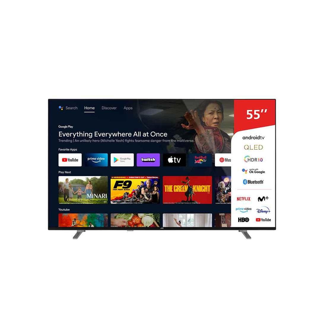QLED UHD 55" ATV JVC LT-55VAQ3302