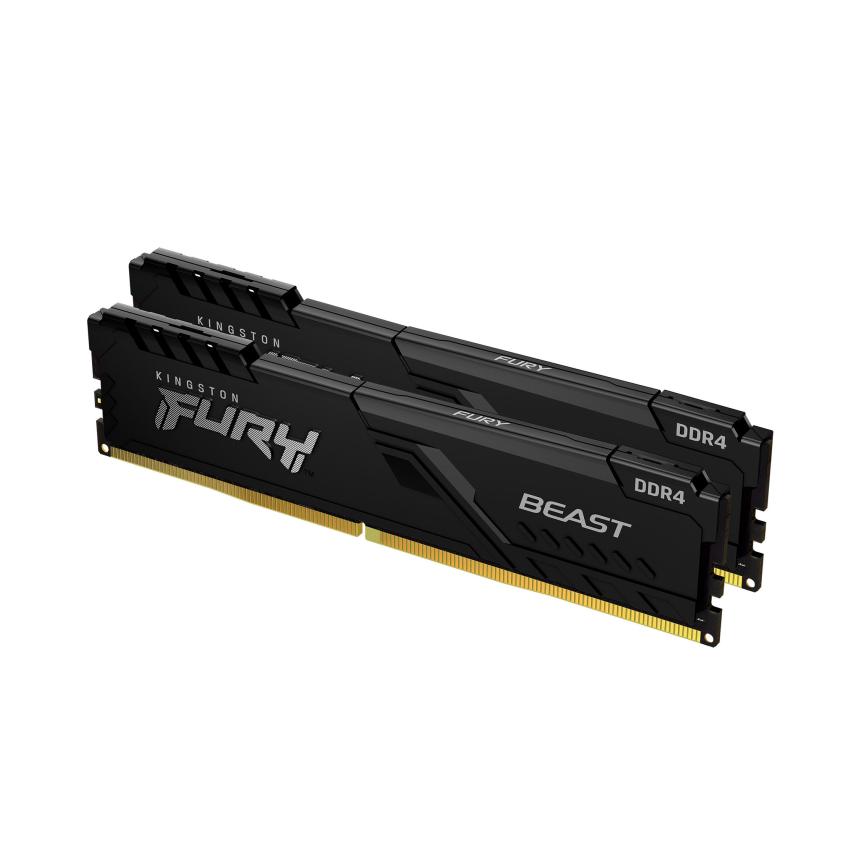 DDR4 KINGSTON 2x 8GB 3200  FURY BEAST NEGRO