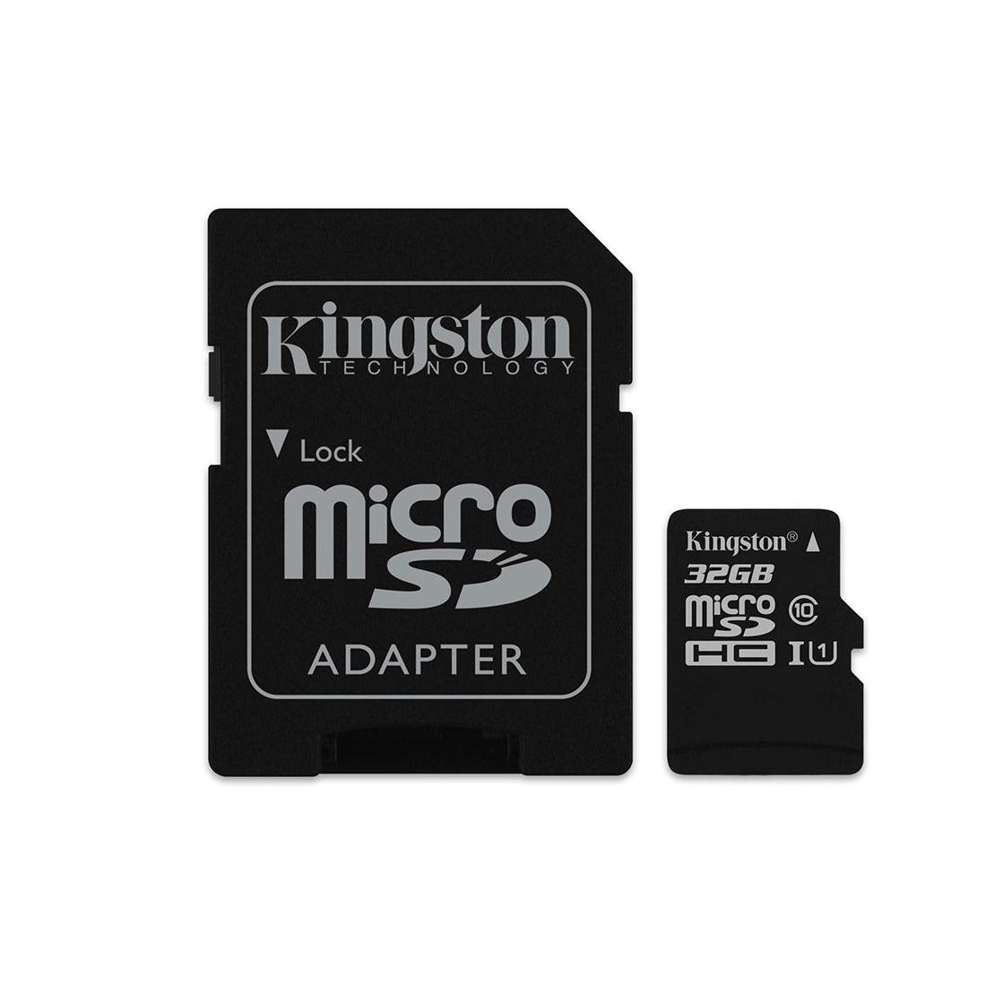 MICRO SDHC 32GB CLASE 10 80 MB KINGSTON