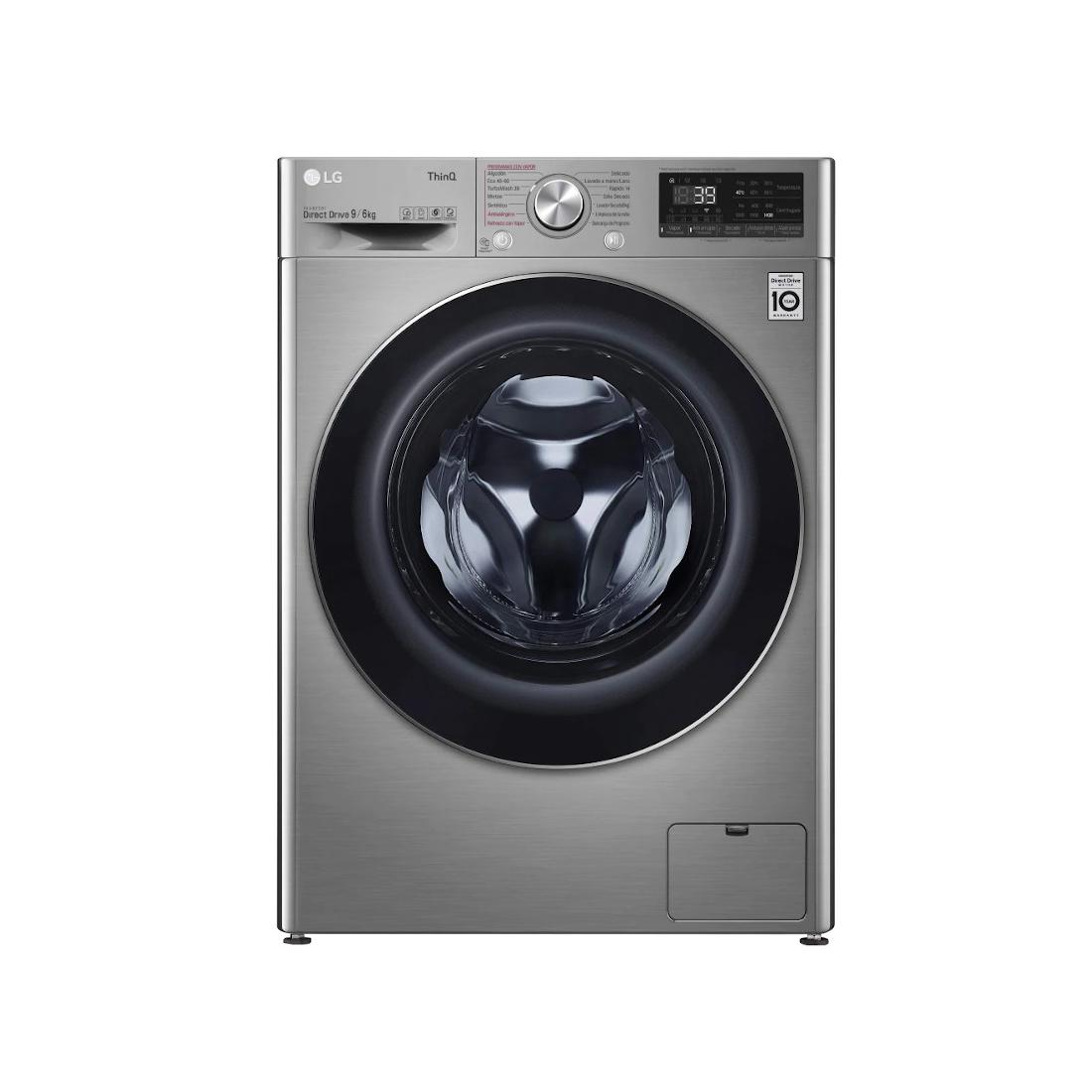 LAV/SEC INOX C/F LG F4DV7009S2S 9+6 KG 1