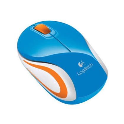 RATÓN MINI INALÁMBRICO LOGITECH M187 AZU