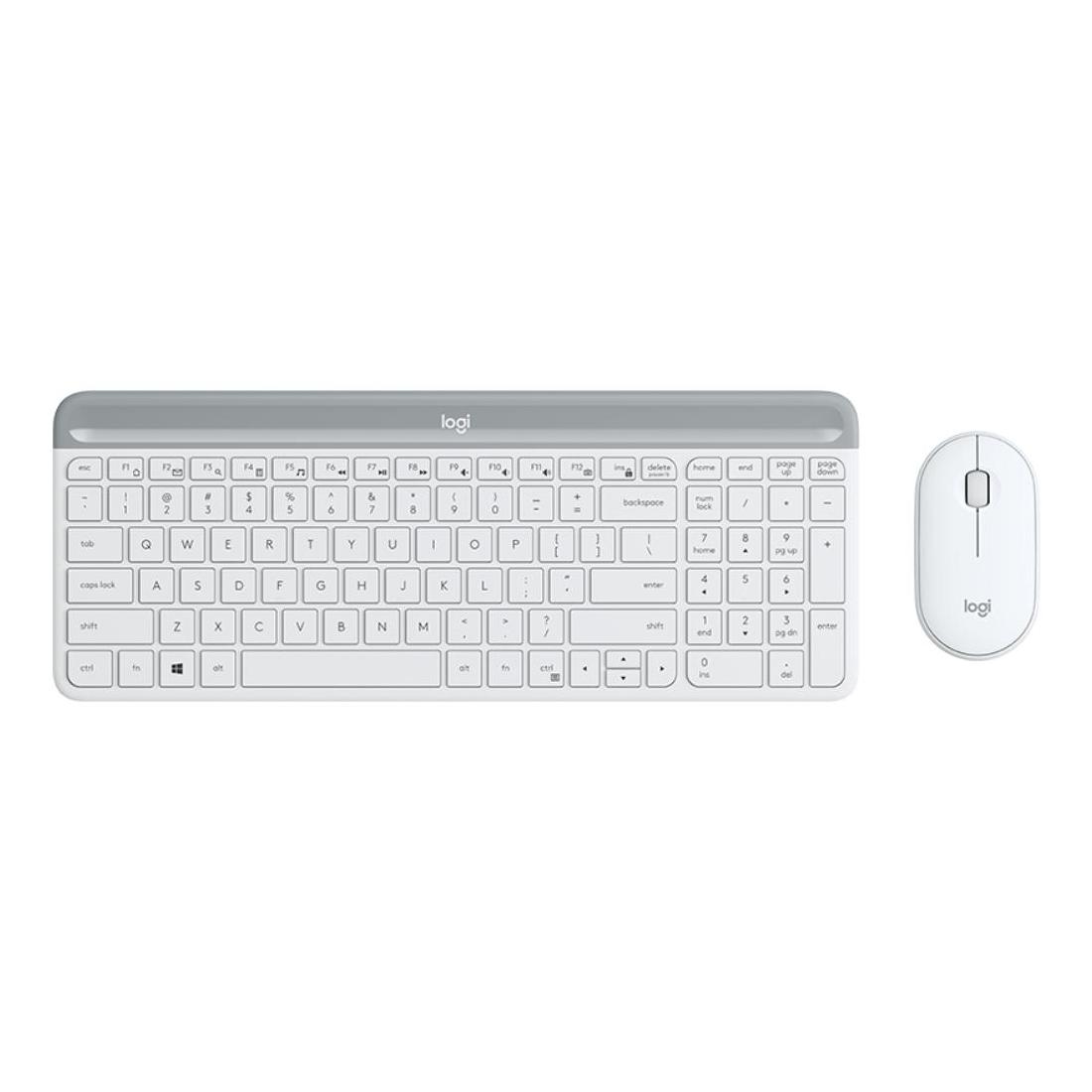 COMBO TECLADO RATON LOGITECH MK470 RF INALAMBRICO GRIS
