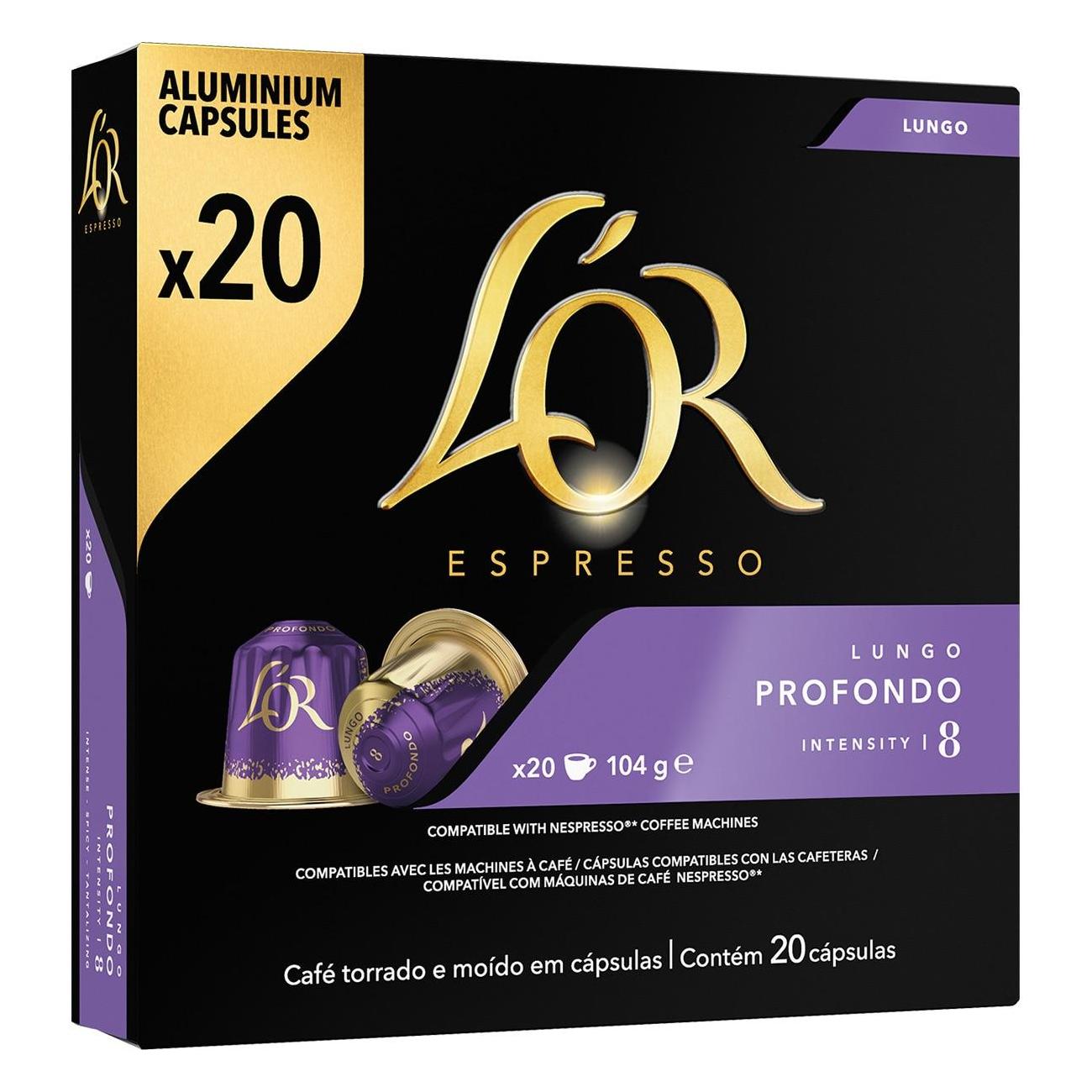 L-L’AROME EXPRESSO LUNGO PROFUNDO 20 CÁP