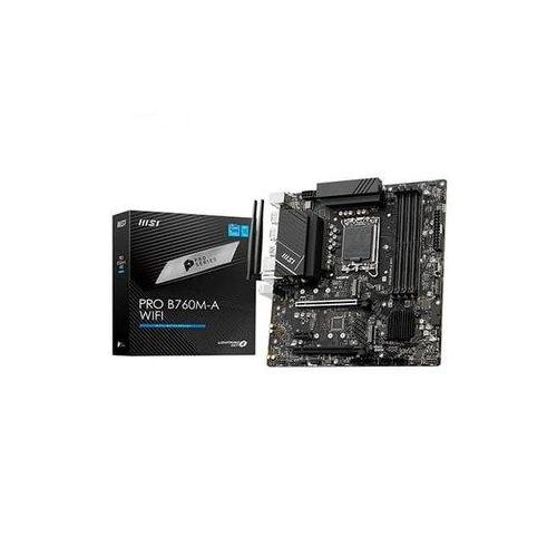 PLACA BASE MSI PRO B760M-A WIFI 1700 MATX 4XDDR5
