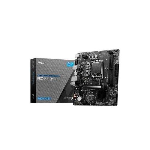 PLACA BASE MSI PRO H610M-E 1700 MATX 2XDDR5