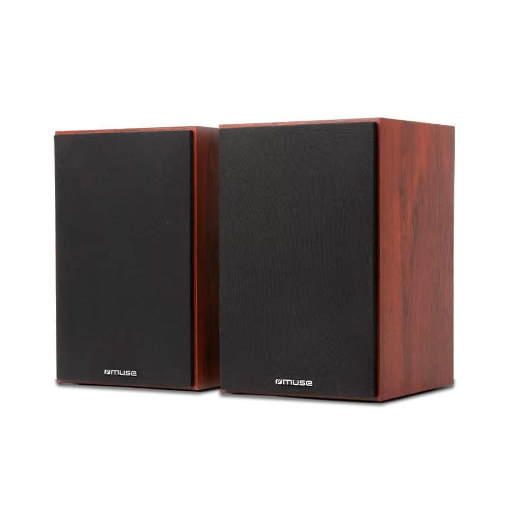 MUSE M-610 SH NEGRO/MADERA / ALTAVOZ DE ESTANTER?A